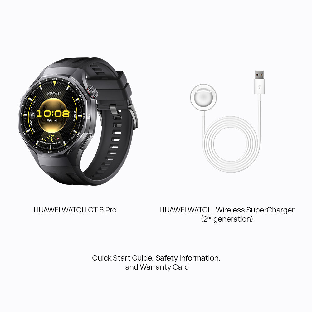 HUAWEI Watch GT 6 Pro 46mm Black (Open Box)