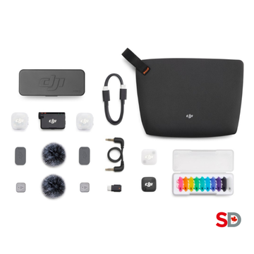 DJI Mic Mini 2 (2 TX + 1 RX + Charging Case)