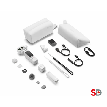 DJI Osmo Pocket 4P Vlog Combo (Pearl White)