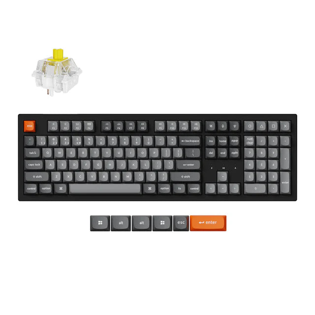 Keychron K10 Max QMK Wireless Mechanical Keyboard (K10M-H4)