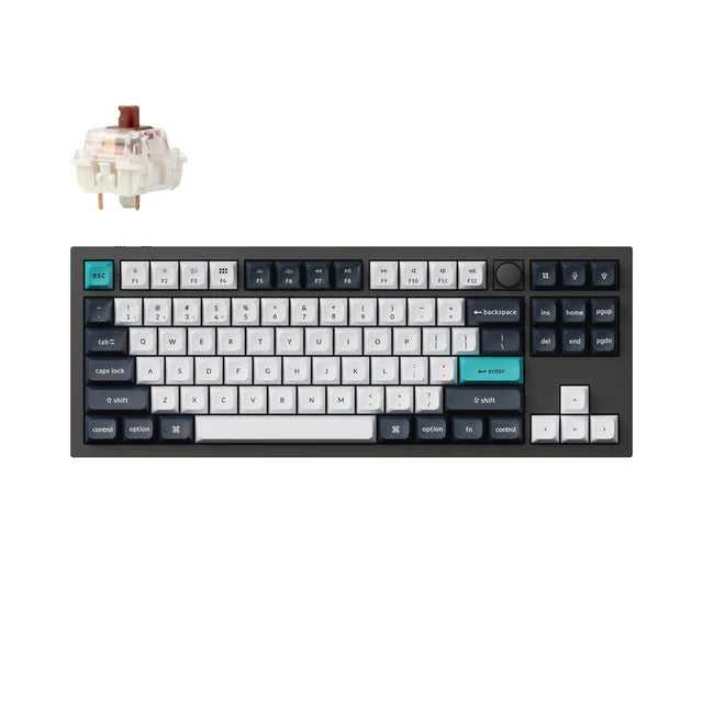 Keychron Q3 Max QMK Wireless Custom Mechanical Keyboard (Q3M-M3)