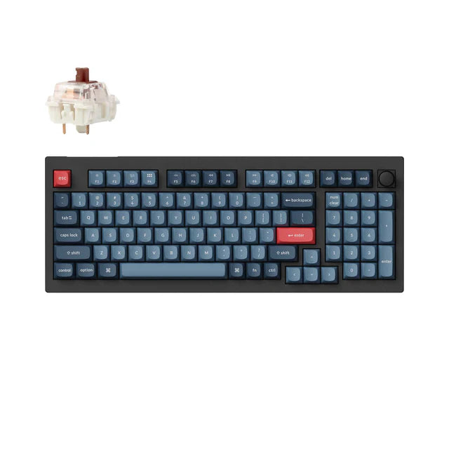 Keychron V5 Max QMK/VIA Wireless Custom Mechanical Keyboard (V5M-D3)