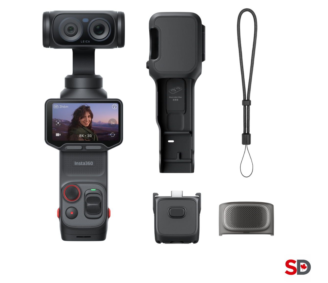 Insta360 Luna Ultra product image in Cosmic Black