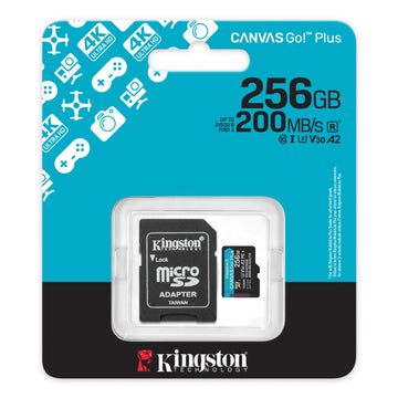 Kingston Canvas Go Plus 256GB microSD Card