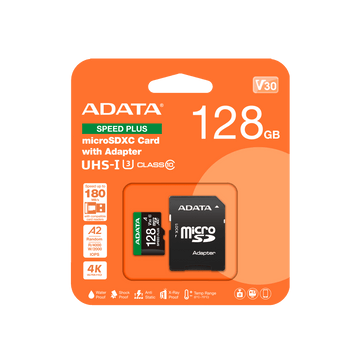 Adata SPEED PLUS microSDXC UHS-I U3 128GB
