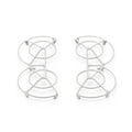 One pair of white DJI Neo 2 replacement propeller guards on a white background.
