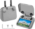 DJI RC 2 sun hood shown installed, with mounting parts; RC 2 bundle versions only, controller not included.