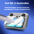 Screen protector shown on DJI RC 2 for fit illustration; RC 2 bundle versions only, controller not included.