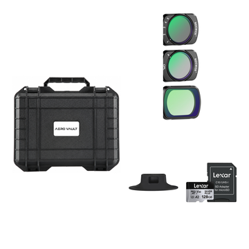 What's in the box — AEROVAULT Frame & Go Hard Case Accessory Bundle for DJI Pocket 3 / 4