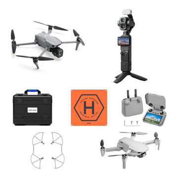 What's in the box — DJI Air 3S + Pocket 4P Sky to Story Bundle
