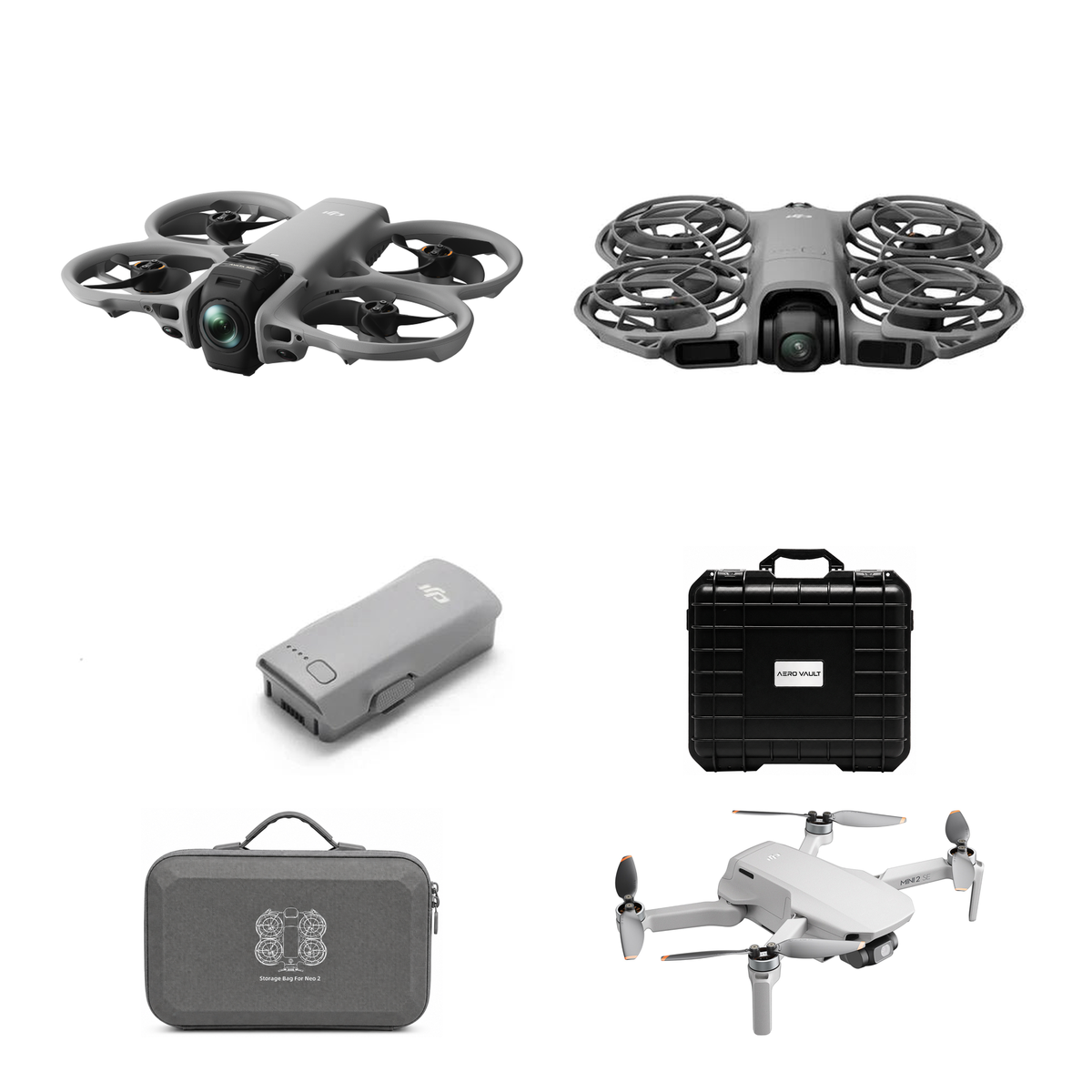 What's in the box — DJI Avata 360 + Neo 2 Family Flight Club Bundle