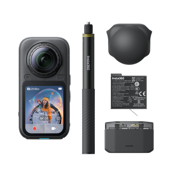 Insta360 X6 Essentials Bundle (Midnight Black)