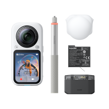 Insta360 X6 Essentials Bundle (Arctic White)