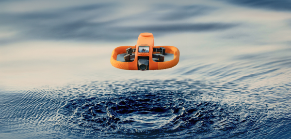 HOVERAir AQUA taking off from water