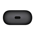 Bottom of the HUAWEI FreeClip 2 Black charging case with USB-C charging port