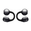 Pair of HUAWEI FreeClip 2 Black open-ear earbuds showing the C-bridge clip design