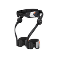 Three-quarter product render of Hypershell X Carbon powered exoskeleton
