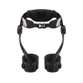 Front interior view of Hypershell X Carbon exoskeleton with waist belt and leg supports