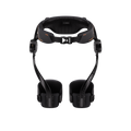 Hypershell X Max S black exoskeleton, front interior view