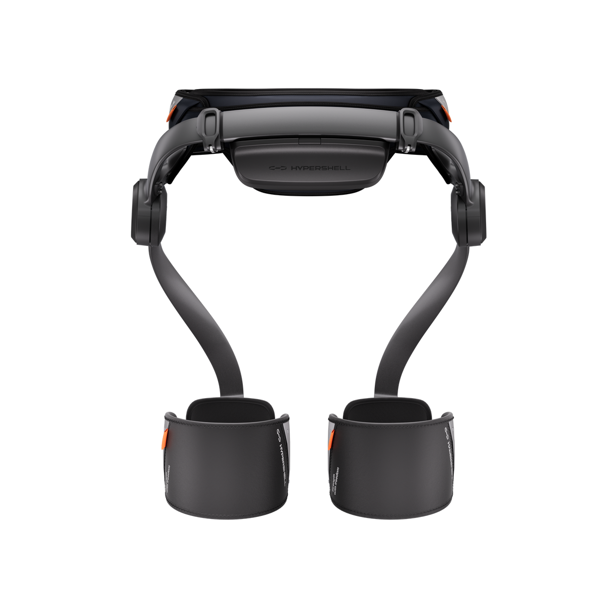 Rear view of the Hypershell X Pro powered exoskeleton