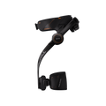 Hypershell X Ultra S black exoskeleton, side profile with the leg frame pointing left