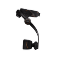 Hypershell X Ultra S black exoskeleton, side profile with the leg frame pointing right