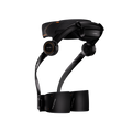 Hypershell X Ultra S black exoskeleton, rear three-quarter view