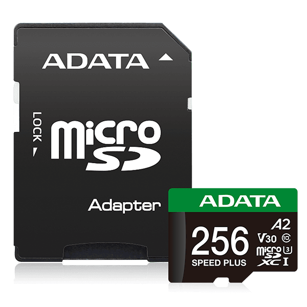 Adata SPEED PLUS microSDXC UHS-I U3 256GB
