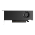 PNY NVIDIA RTX PRO 4000 Blackwell SFF 24GB graphics card, front view with low-profile bracket