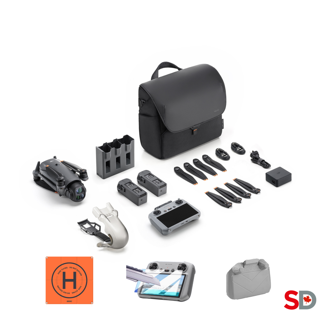 DJI Mavic 4 Pro Fly More Combo RC 2 camera drone by Speedydrone in Canada.